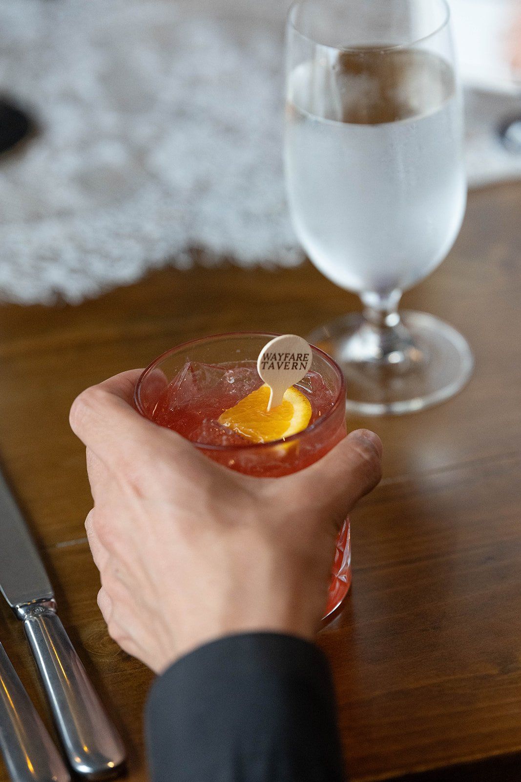fine-dining micro wedding at wayfare tavern, sf, Dinner at Wayfare Tavern