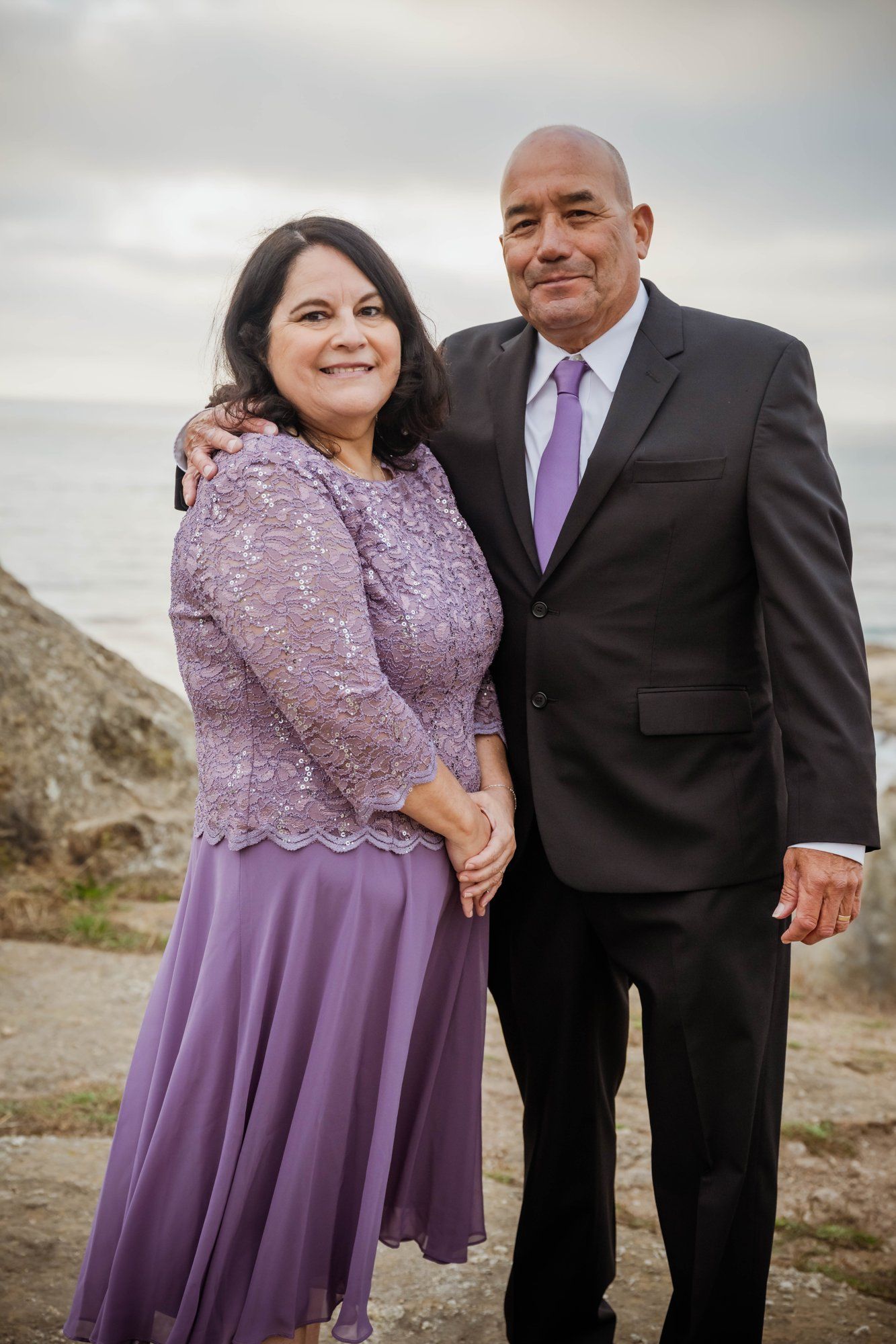 carmel wedding rock cliffside elopement, Portraits on the Carmel Coast Cliffs