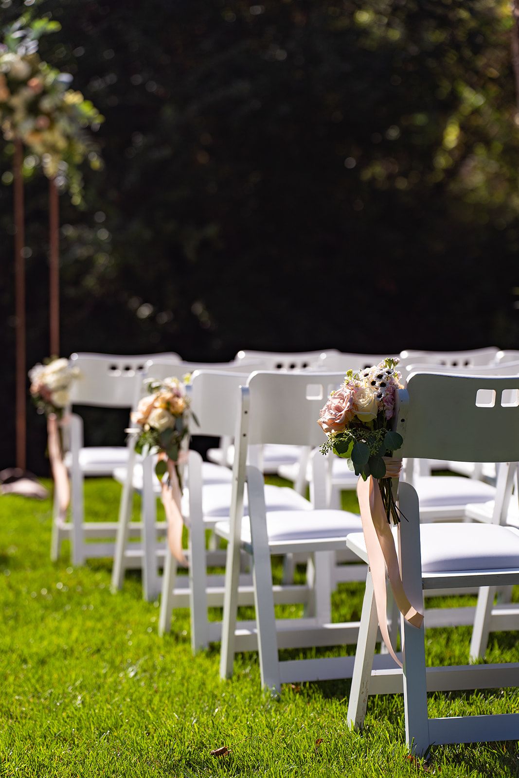 lower-lawn ceremony at olema house (51 guests), Vows on the Lower Lawn at Olema House