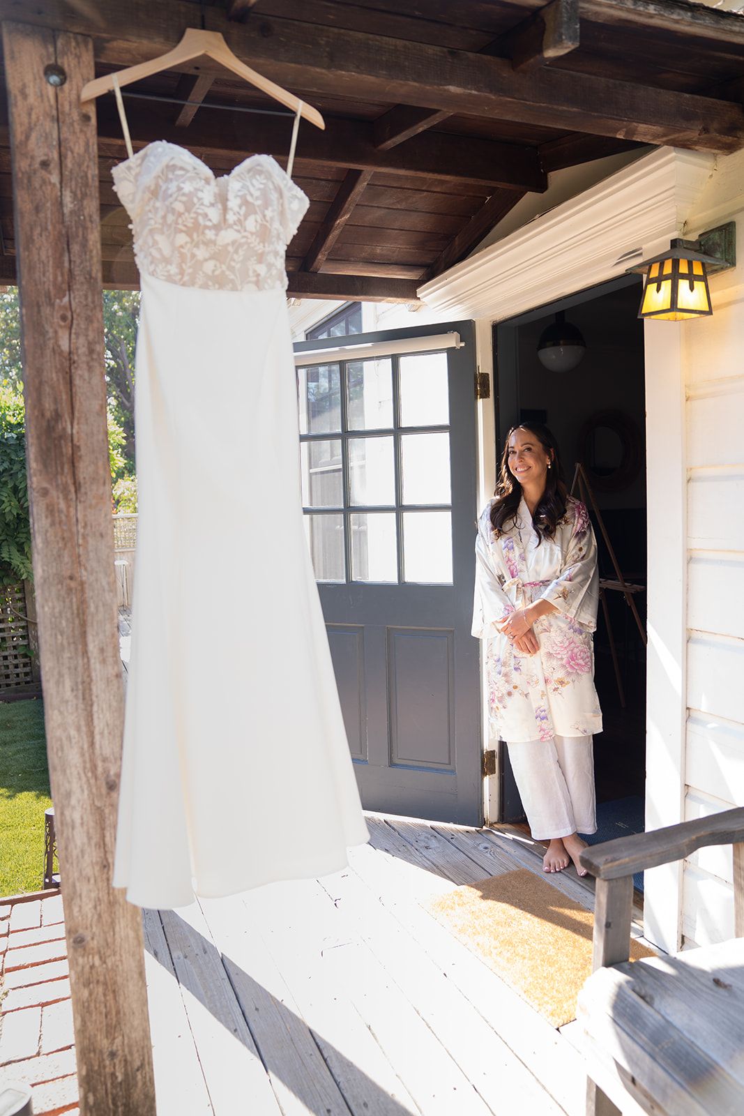 lower-lawn ceremony at olema house (51 guests), Getting Ready at Olema House