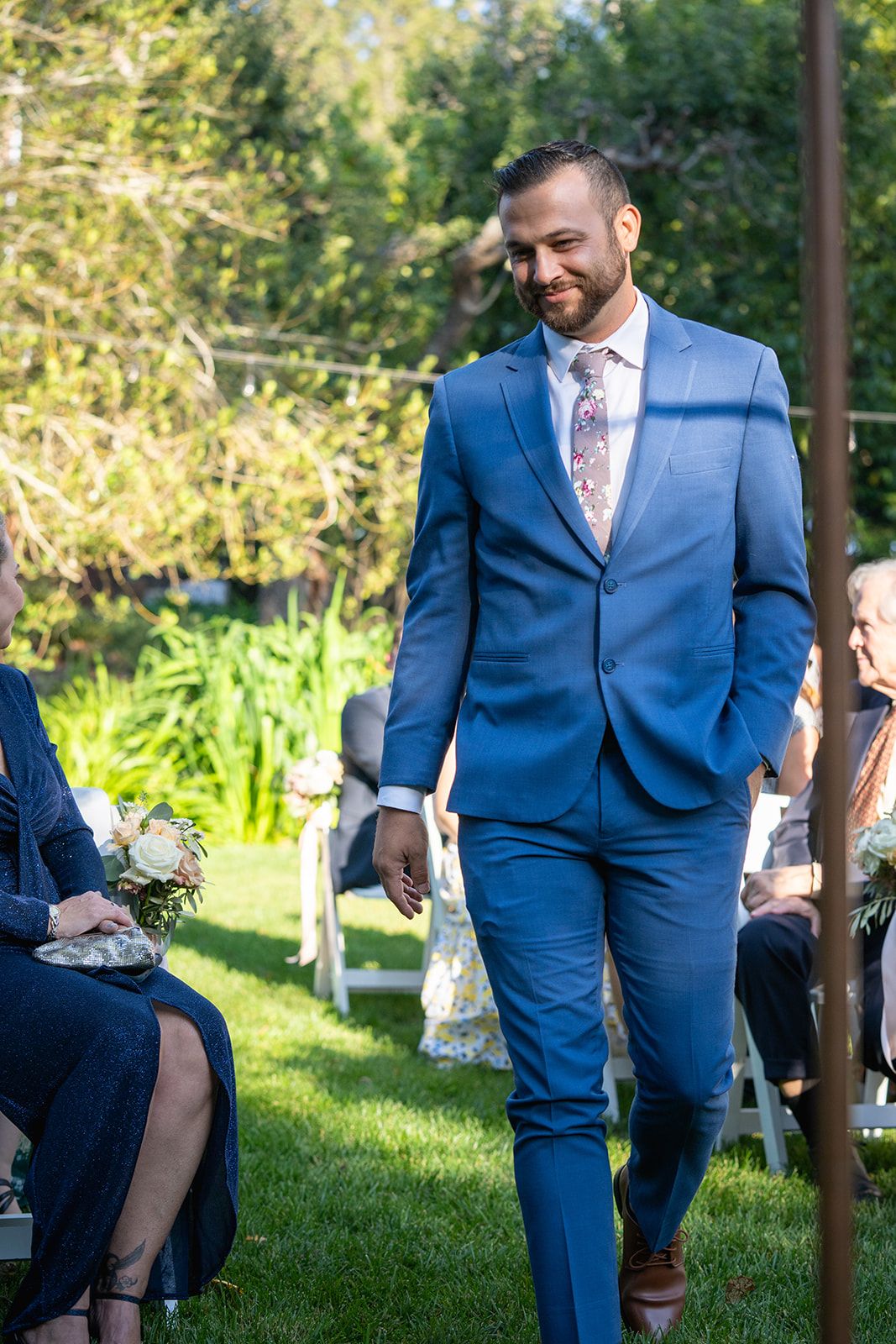 lower-lawn ceremony at olema house, The Lower-Lawn Ceremony at Olema House