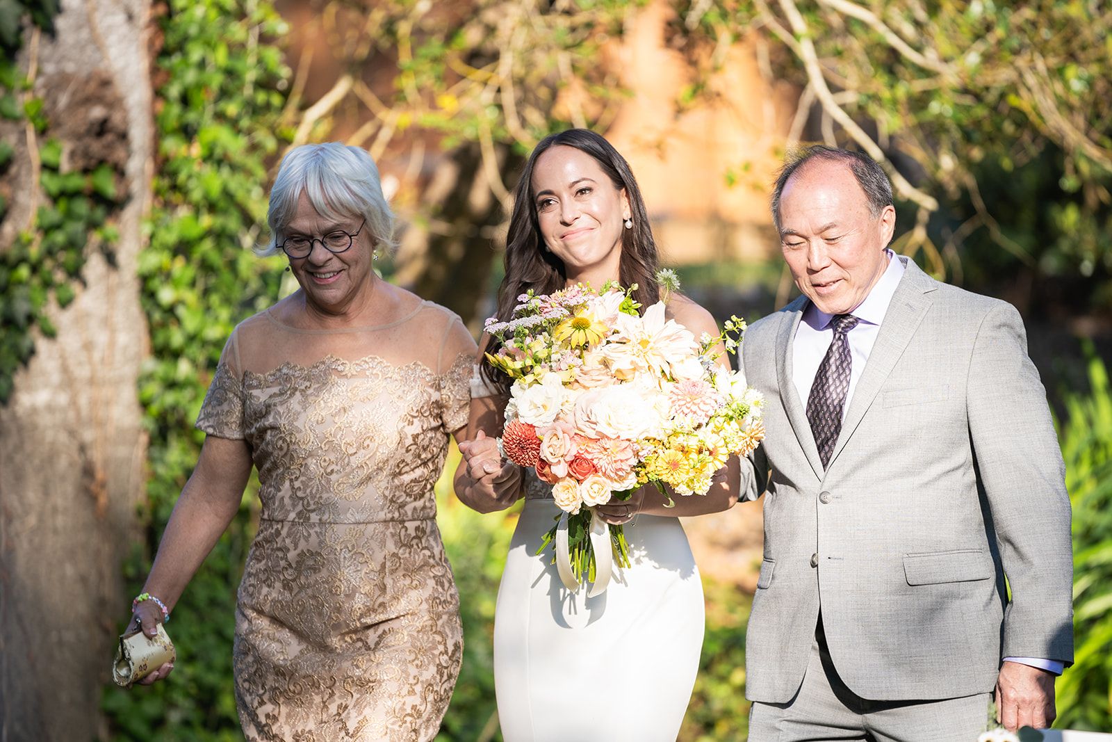 lower-lawn ceremony at olema house, The Lower-Lawn Ceremony at Olema House