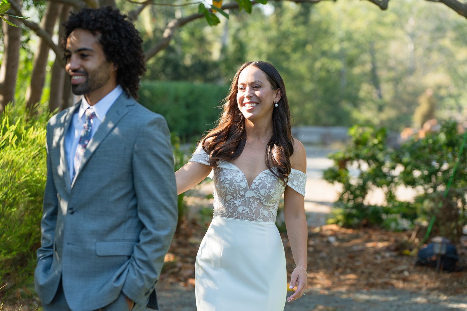 lower-lawn ceremony at olema house, The Lower-Lawn Ceremony at Olema House