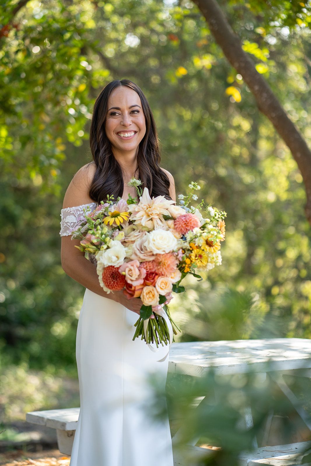 lower-lawn ceremony at olema house, Family Portraits Along Olema Creek