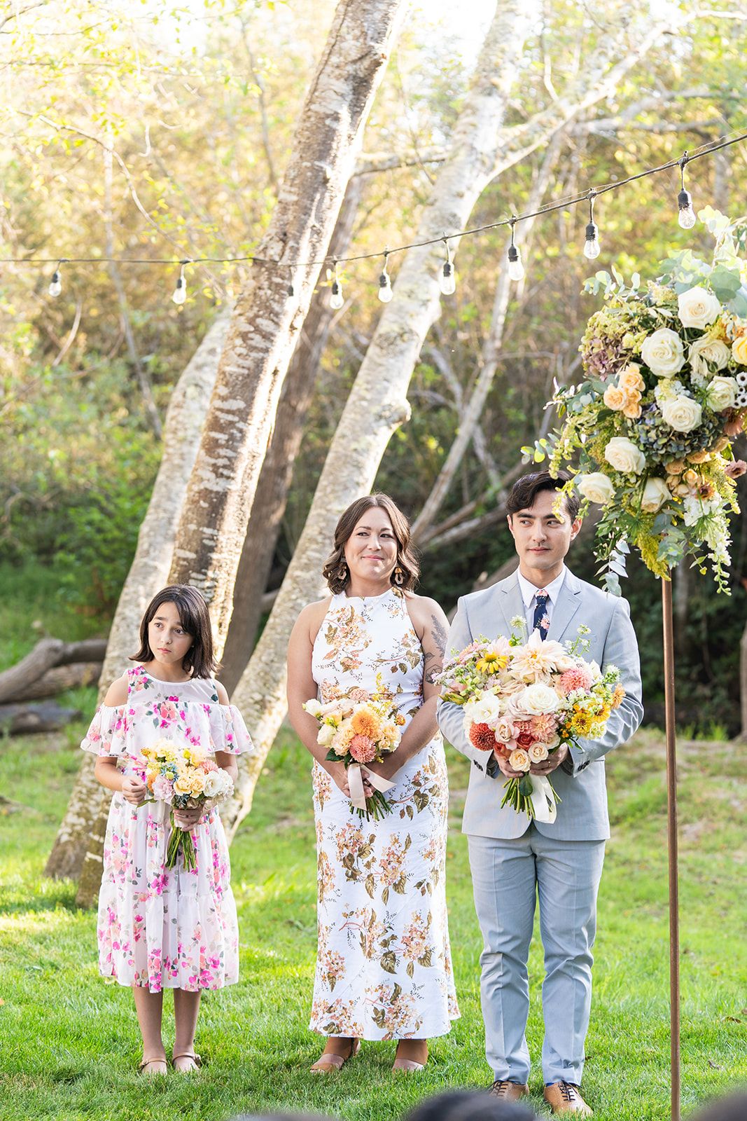 lower-lawn ceremony at olema house, The Lower-Lawn Ceremony at Olema House
