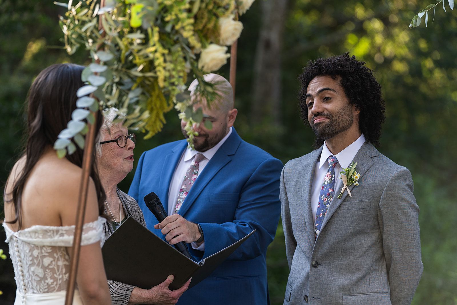 lower-lawn ceremony at olema house, The Lower-Lawn Ceremony at Olema House