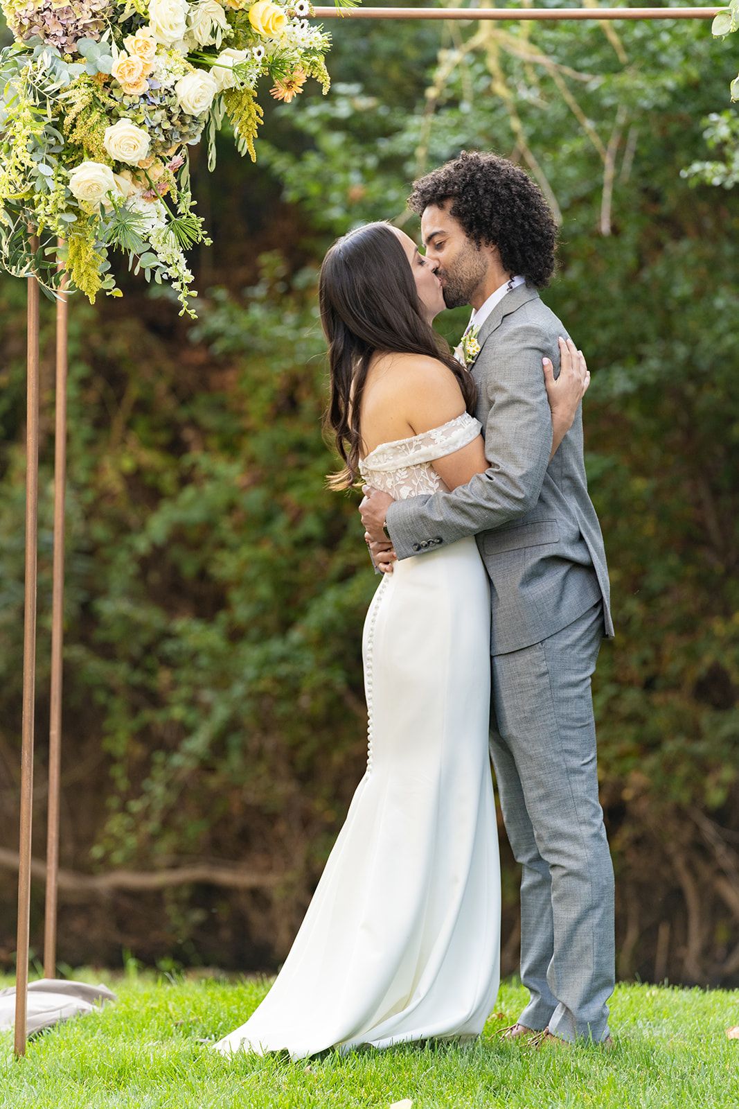 lower-lawn ceremony at olema house, The Lower-Lawn Ceremony at Olema House