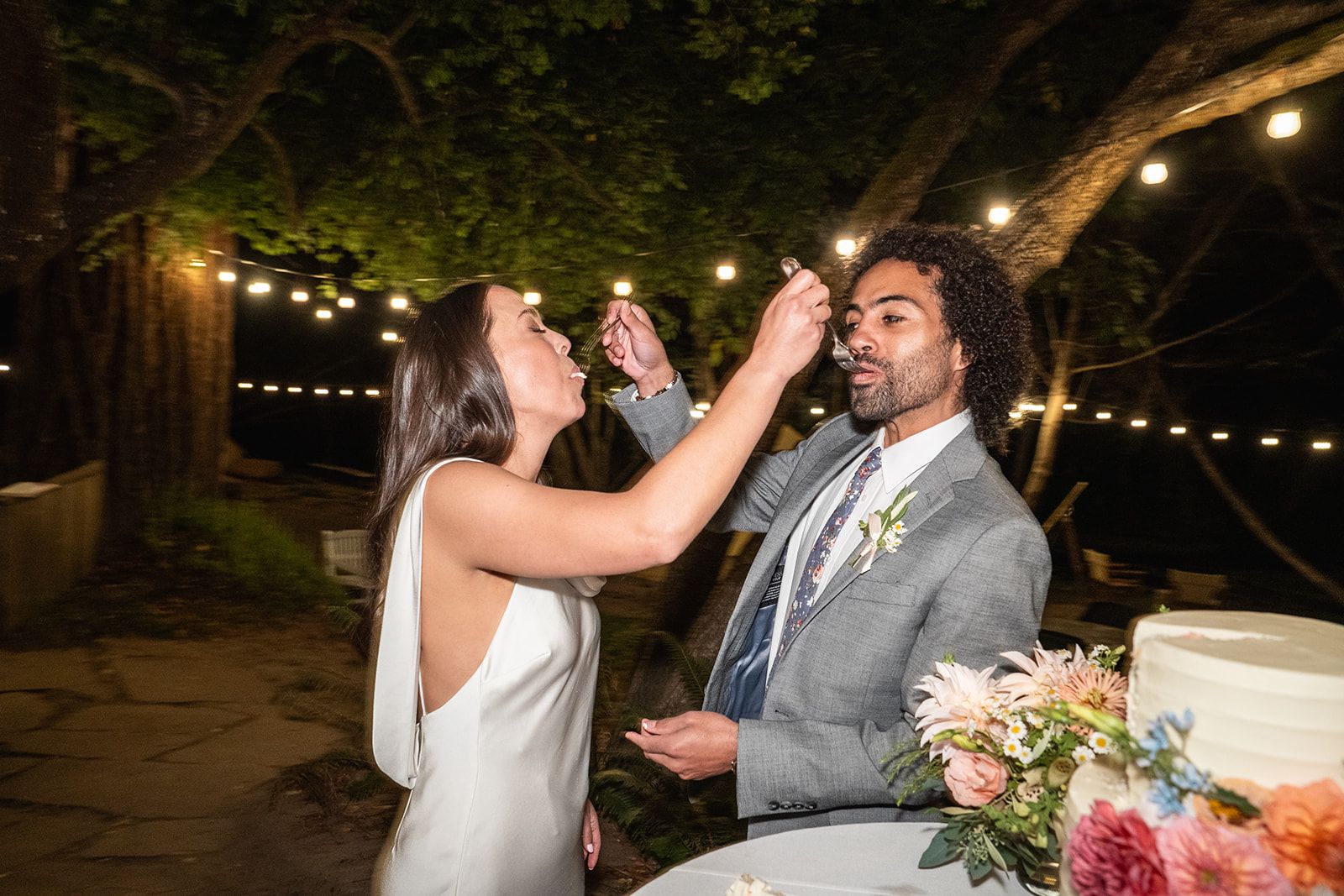 lower-lawn ceremony at olema house, Speeches, First Dance, and the Tavern