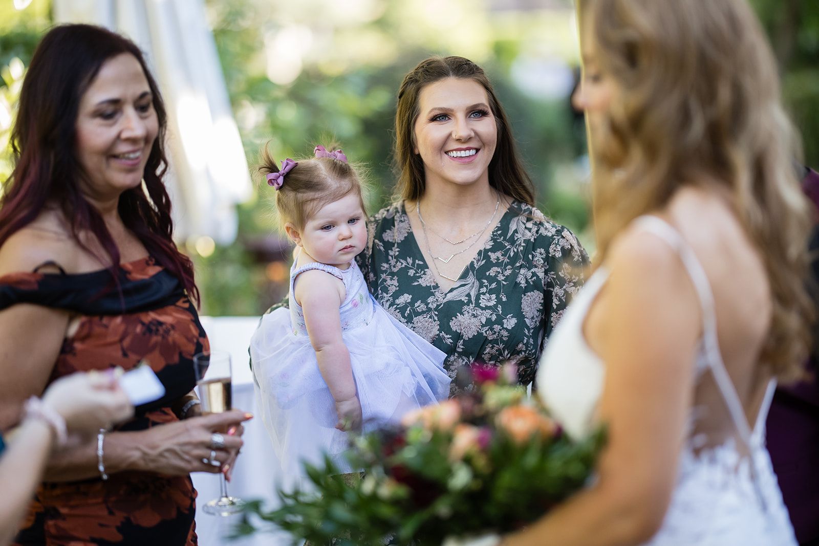 lower-lawn ceremony at olema house, Family Portraits Along Olema Creek