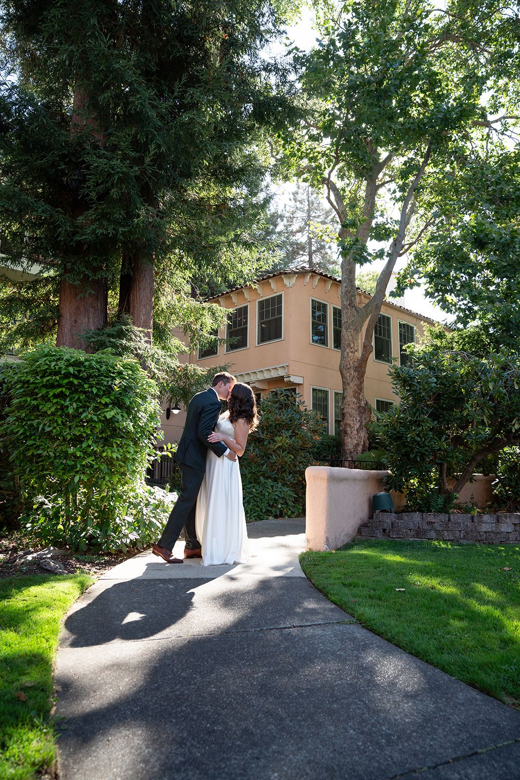 redwoods elopement at old mill park, mill valley, An Elopement Ceremony in the Old Mill Park Amphitheater