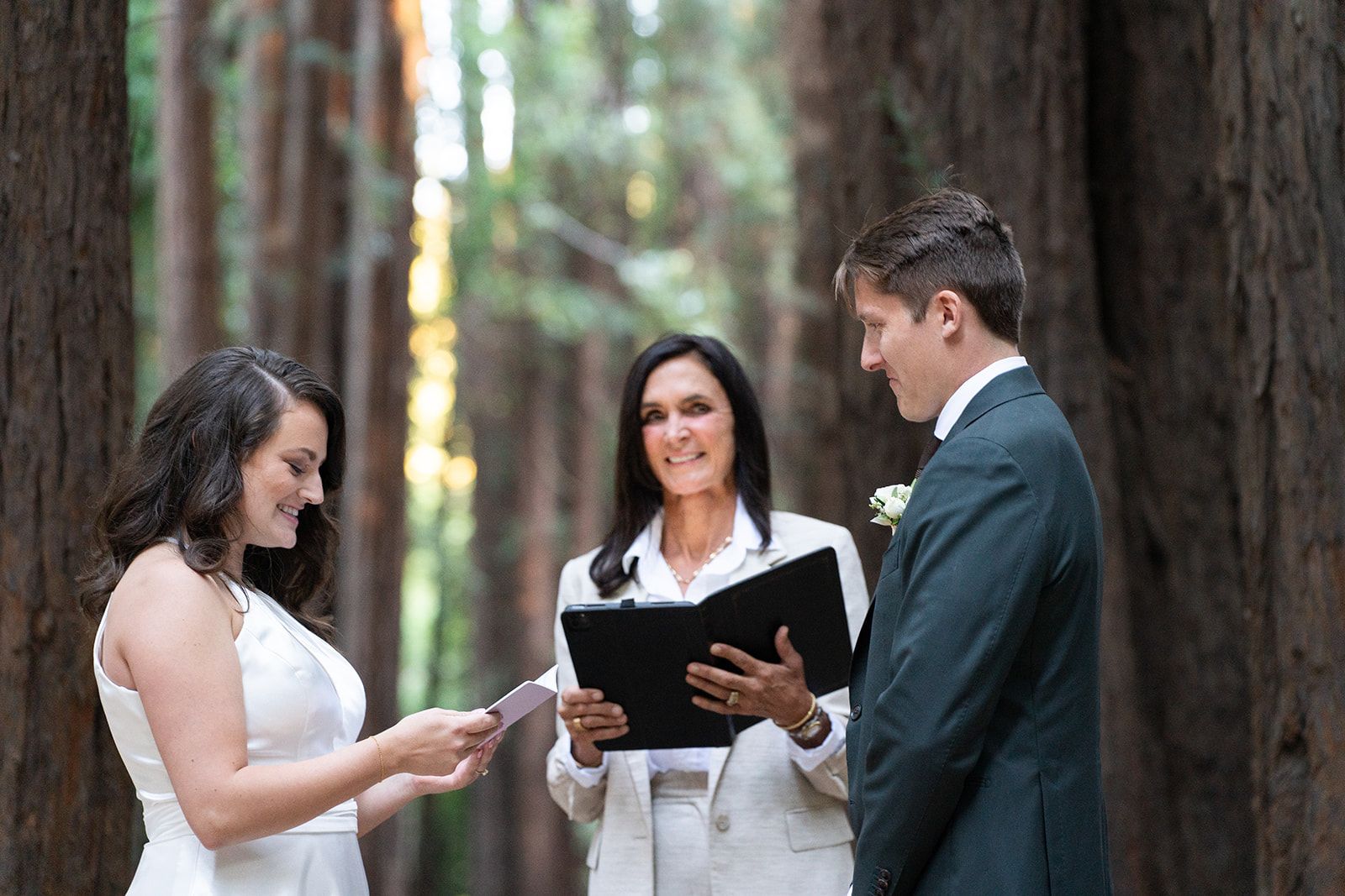 elopement at Old Mill Park in Mill Valley, An Outdoor Ceremony at Old Mill Park, Mill Valley
