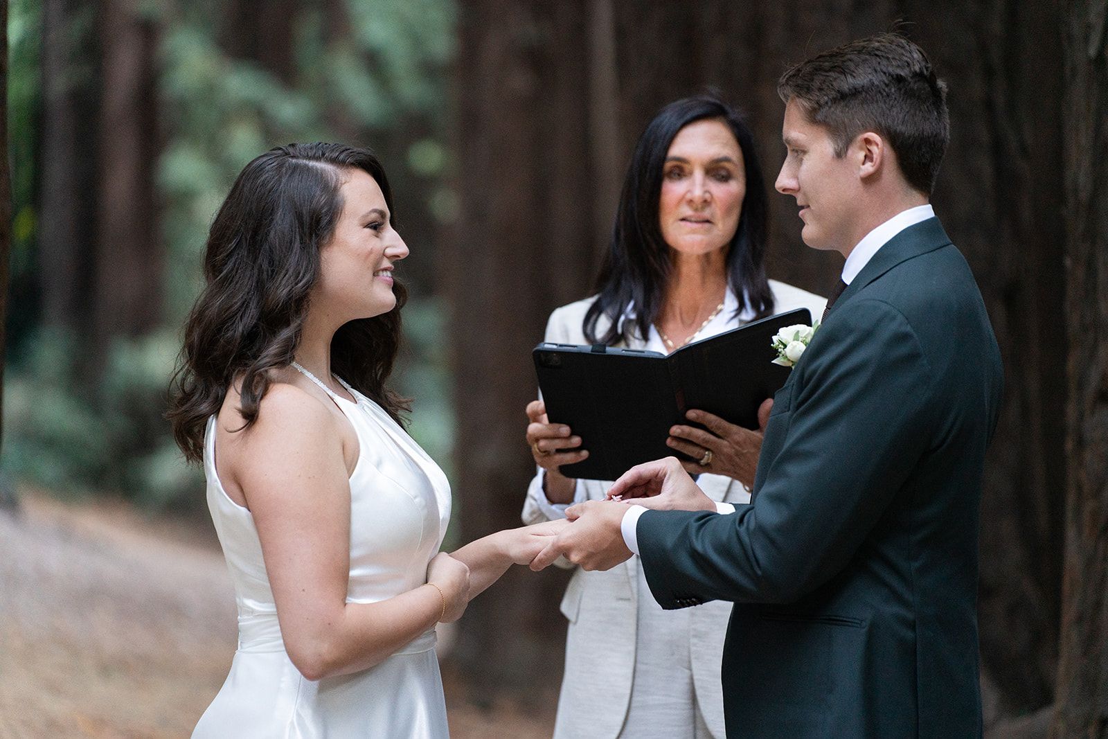 elopement at Old Mill Park in Mill Valley, An Outdoor Ceremony at Old Mill Park, Mill Valley