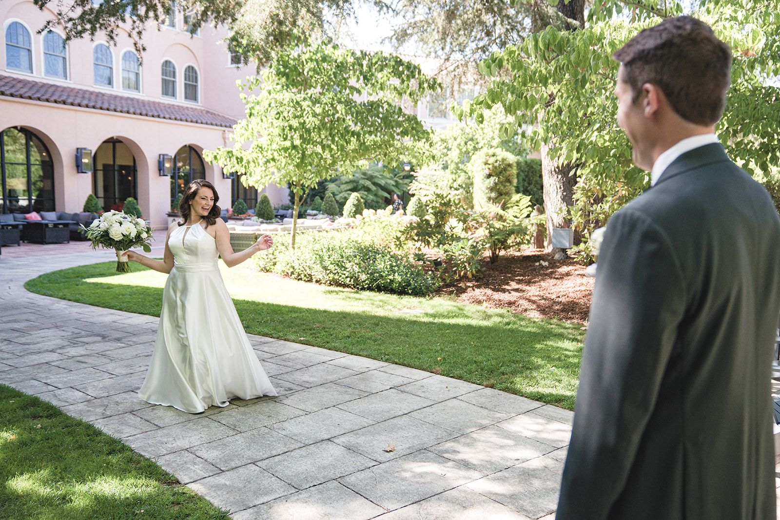 elopement at Old Mill Park in Mill Valley, An Outdoor Ceremony at Old Mill Park, Mill Valley