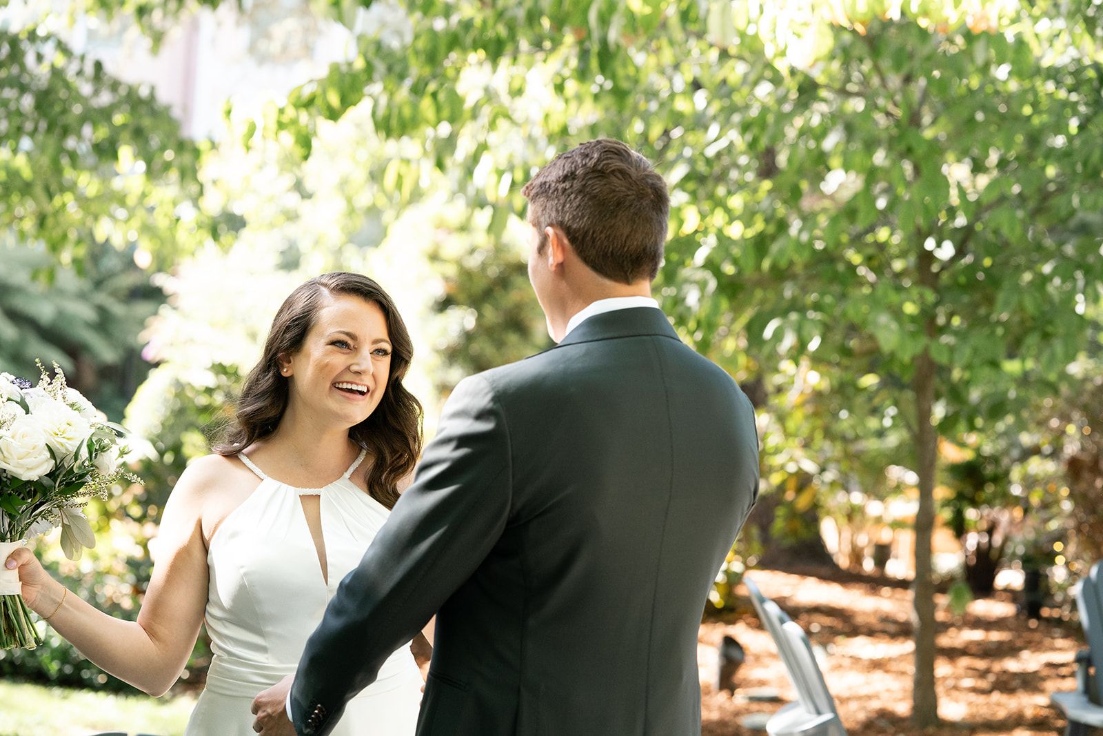 redwoods elopement at old mill park, mill valley, Portraits Through the Old Mill Park Redwoods