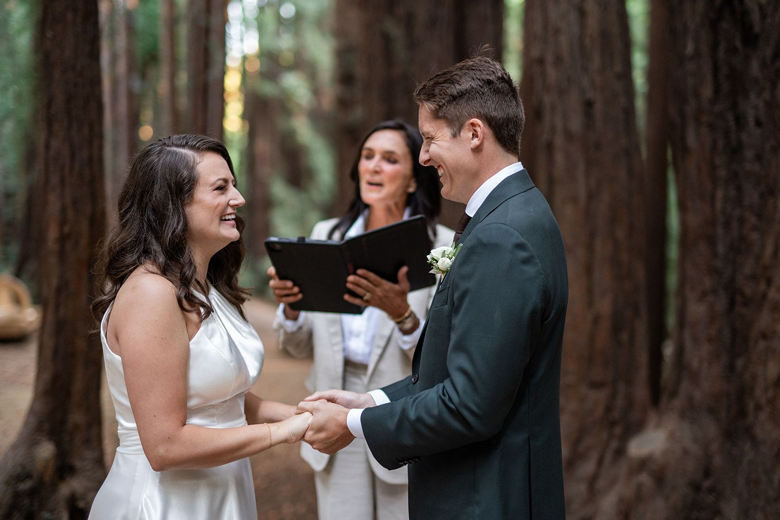 redwoods elopement at old mill park, mill valley, Portraits Through the Old Mill Park Redwoods