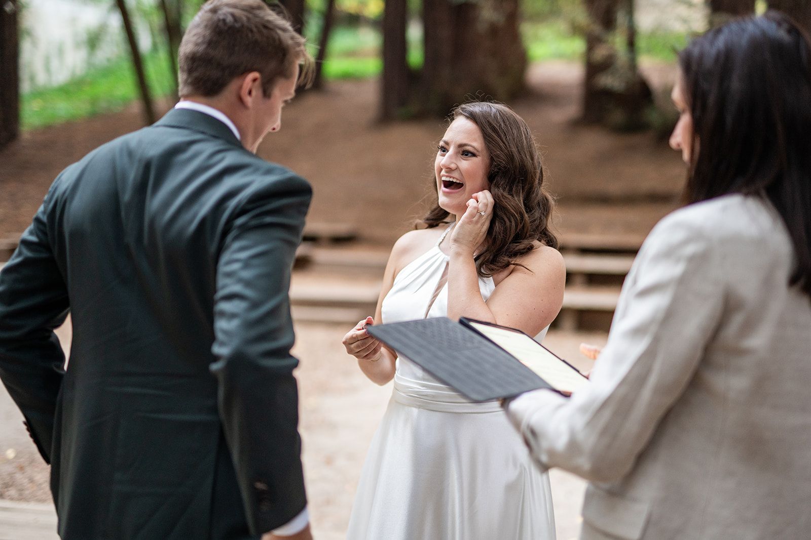 elopement at Old Mill Park in Mill Valley, An Outdoor Ceremony at Old Mill Park, Mill Valley