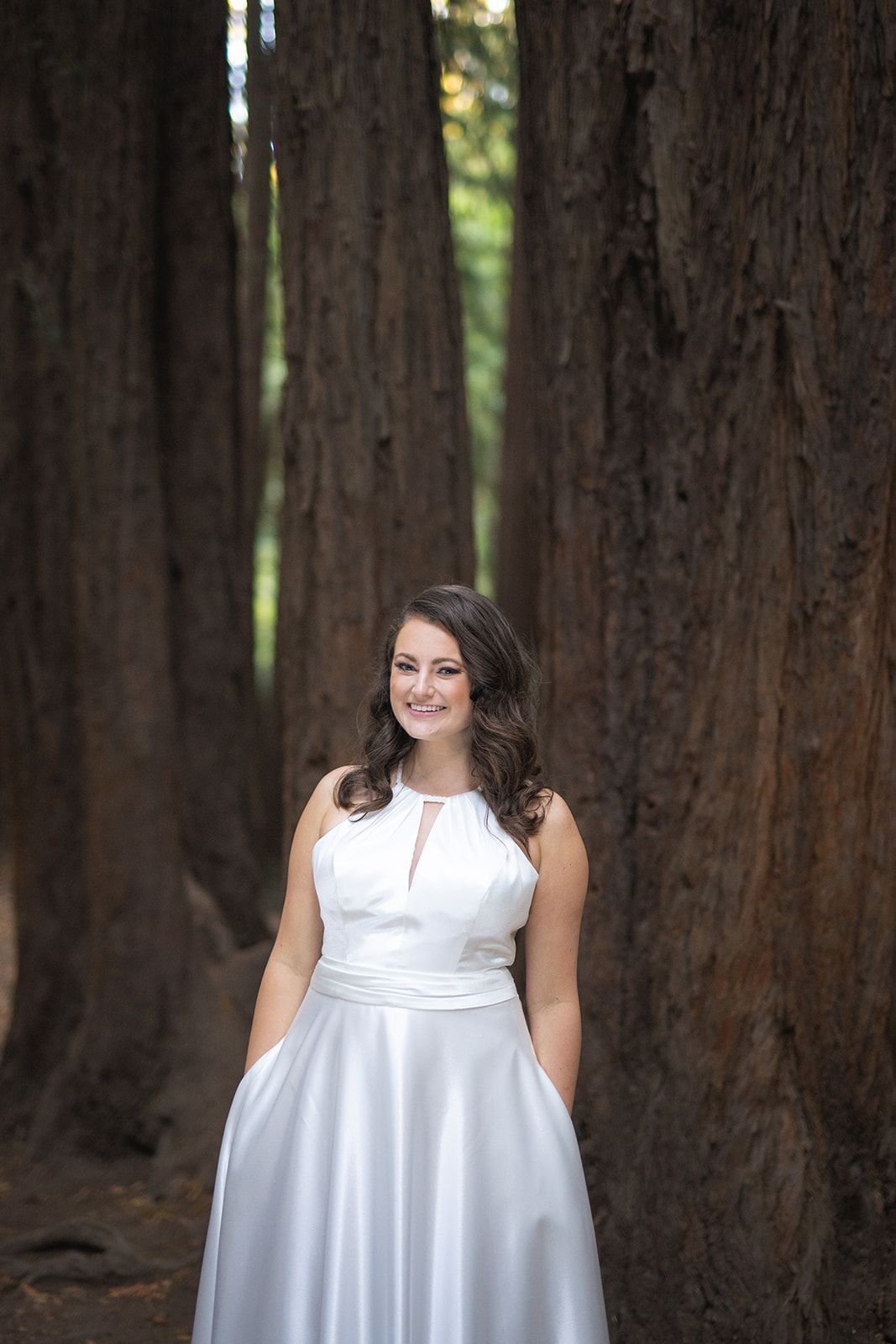redwoods elopement at old mill park, mill valley, Portraits Through the Old Mill Park Redwoods