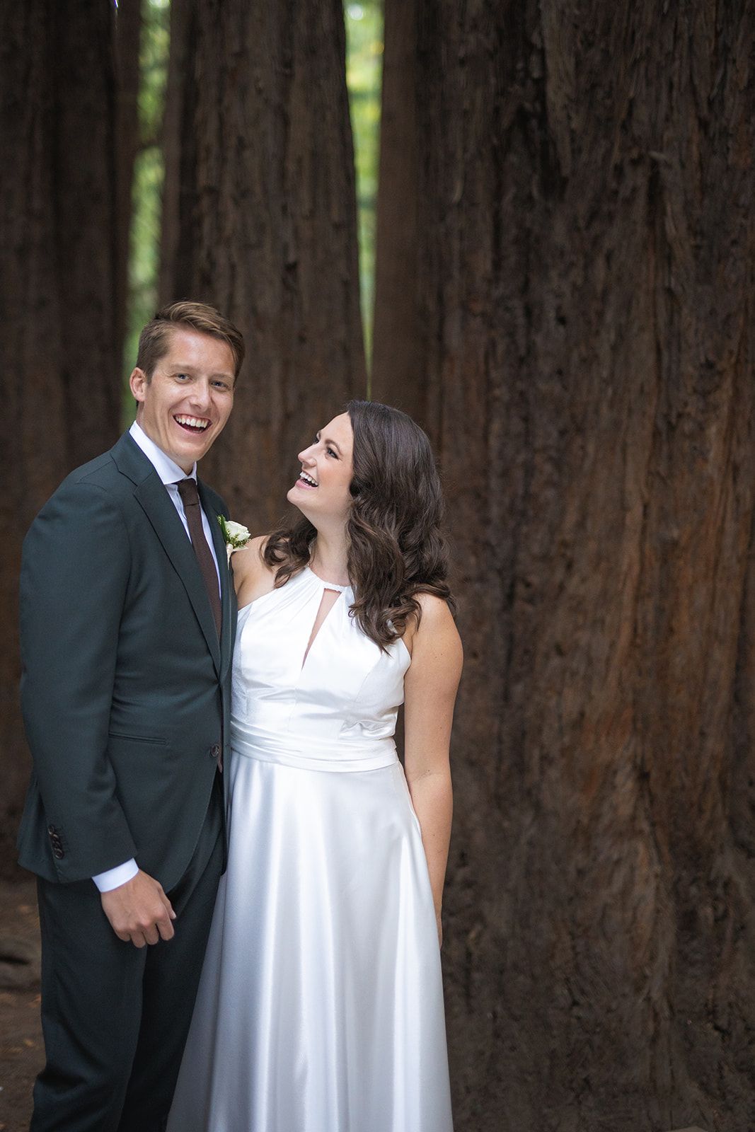 redwoods elopement at old mill park, mill valley, Portraits Through the Old Mill Park Redwoods