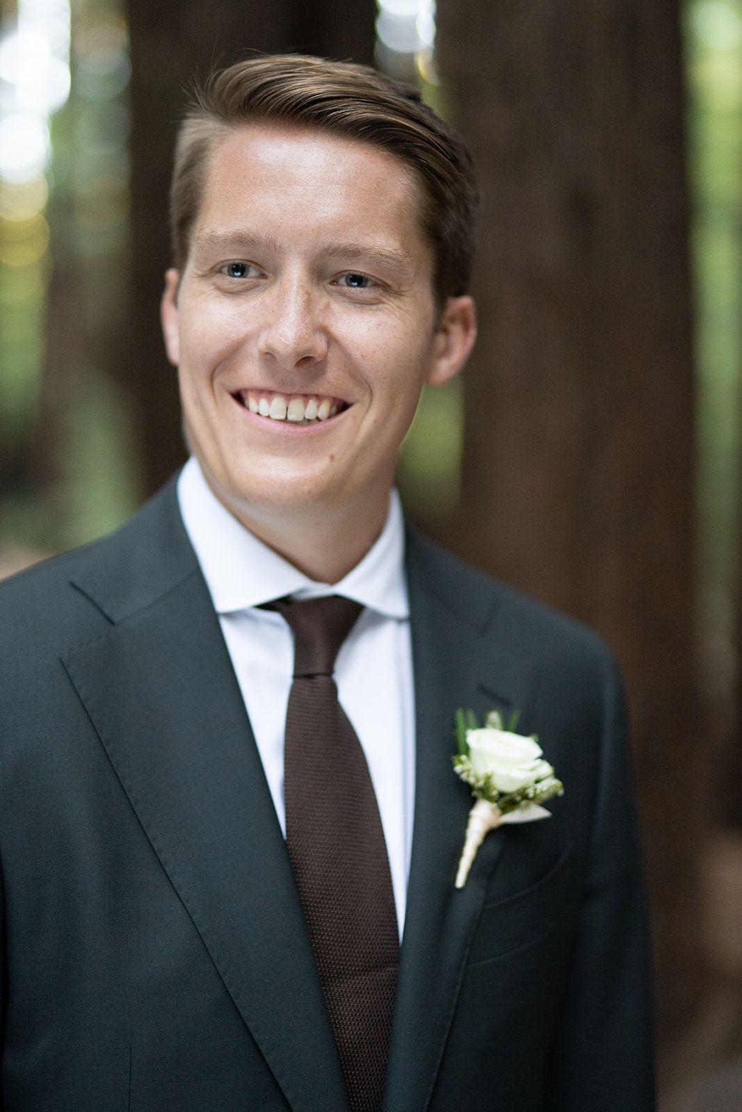 redwoods elopement at old mill park, mill valley, Dinner, Cake, and a First Dance