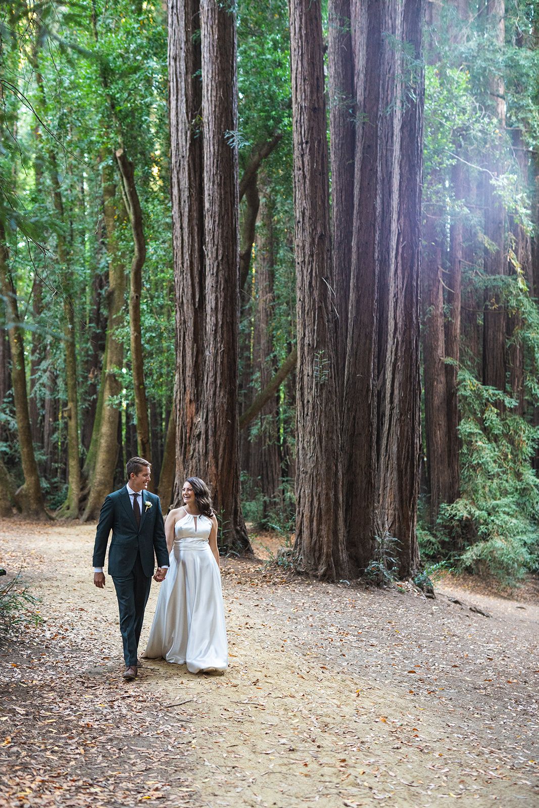 redwoods elopement at old mill park, mill valley, Dinner, Cake, and a First Dance