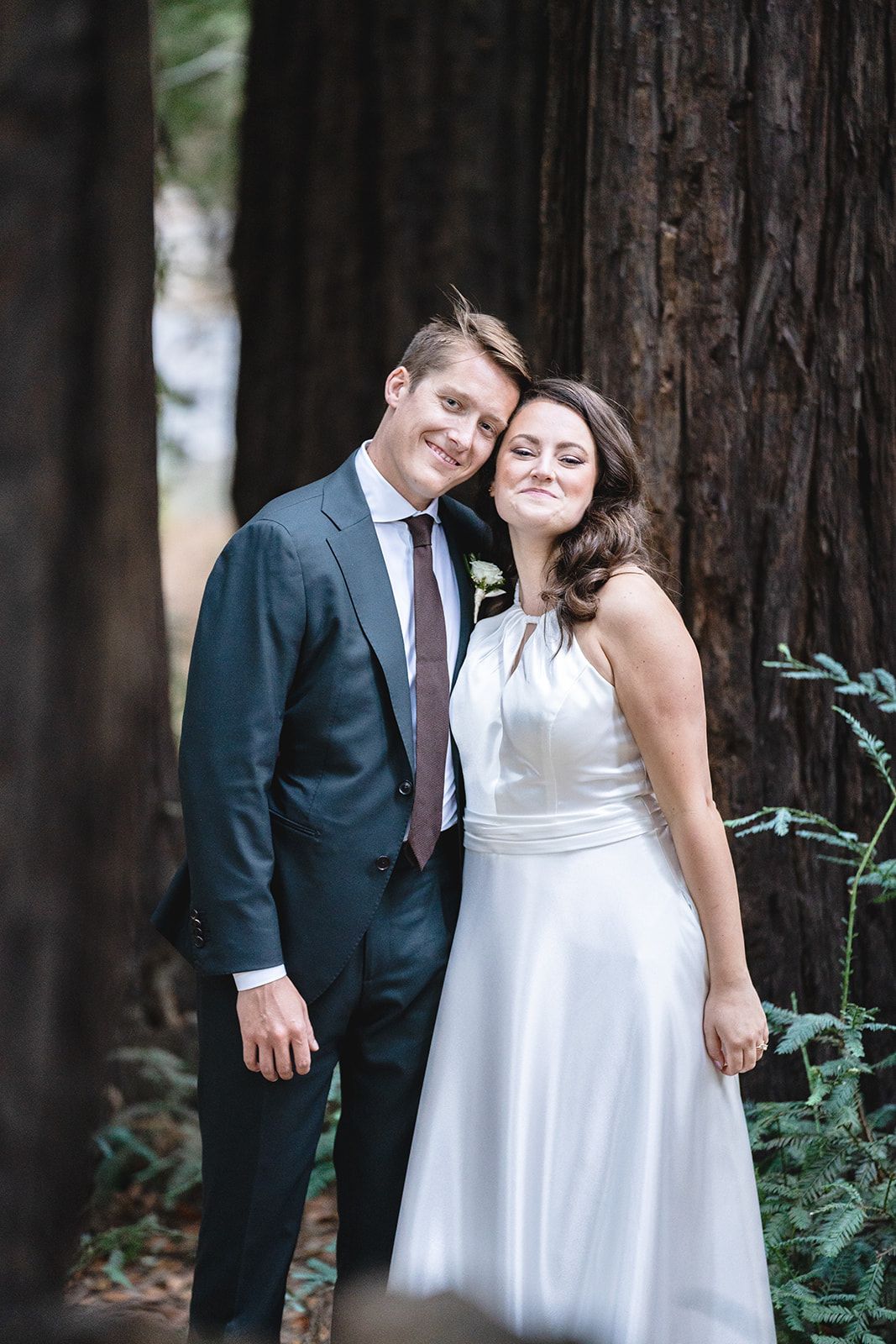 redwoods elopement at old mill park, mill valley, Dinner, Cake, and a First Dance