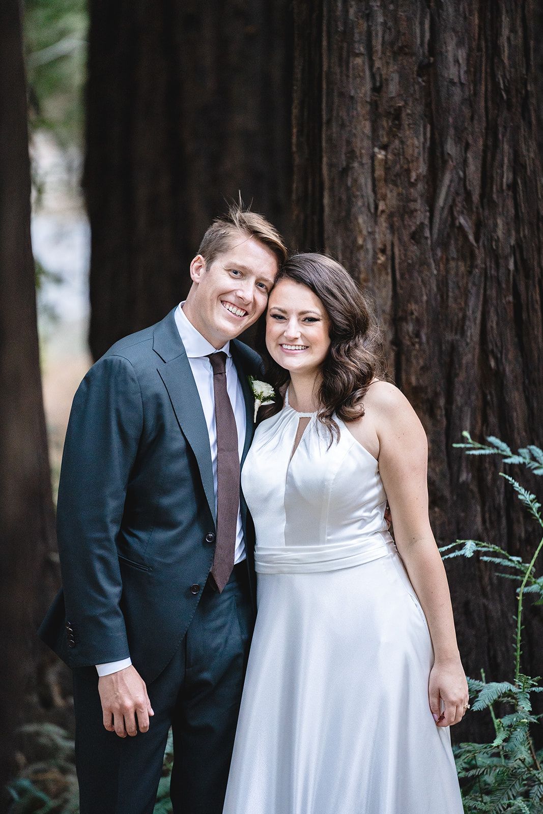 redwoods elopement at old mill park, mill valley, Dinner, Cake, and a First Dance