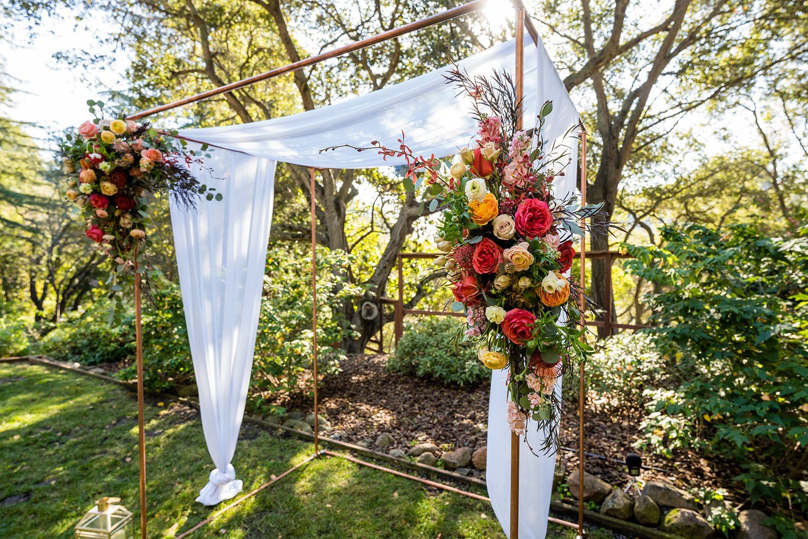 oakland backyard micro wedding, The Intimate Oakland Ceremony in the Backyard
