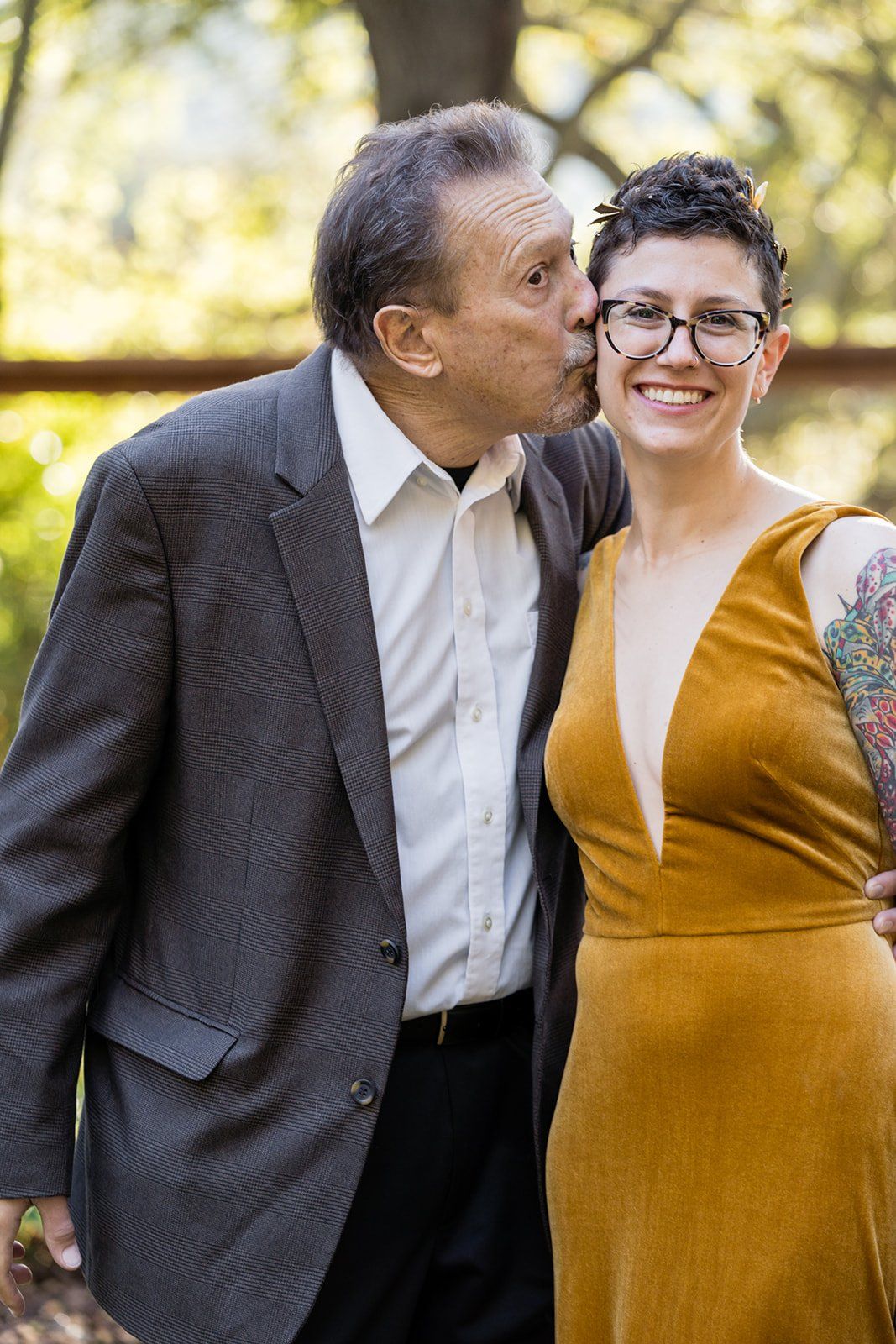 oakland backyard micro wedding, Portraits in the Park