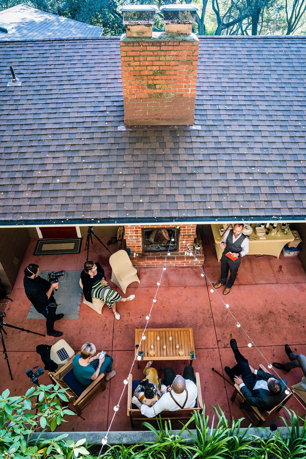oakland backyard micro wedding, The Intimate Oakland Ceremony in the Backyard
