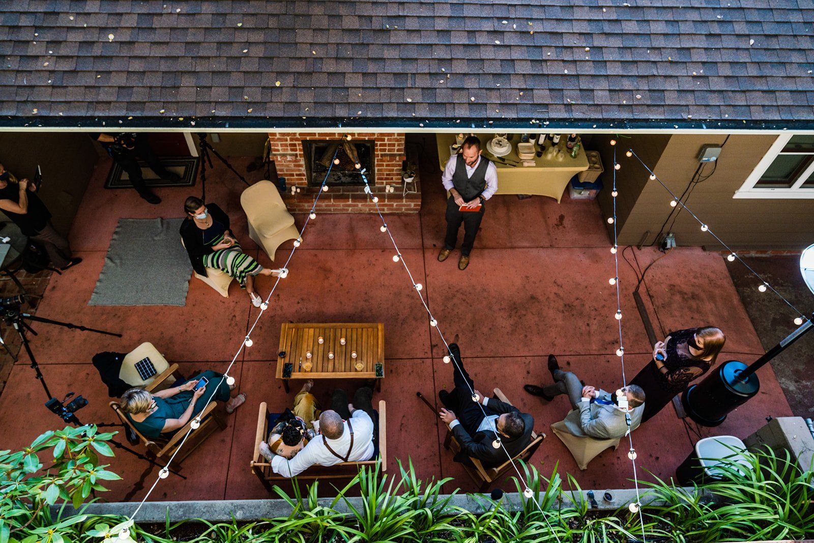 oakland backyard micro wedding, The Intimate Oakland Ceremony in the Backyard