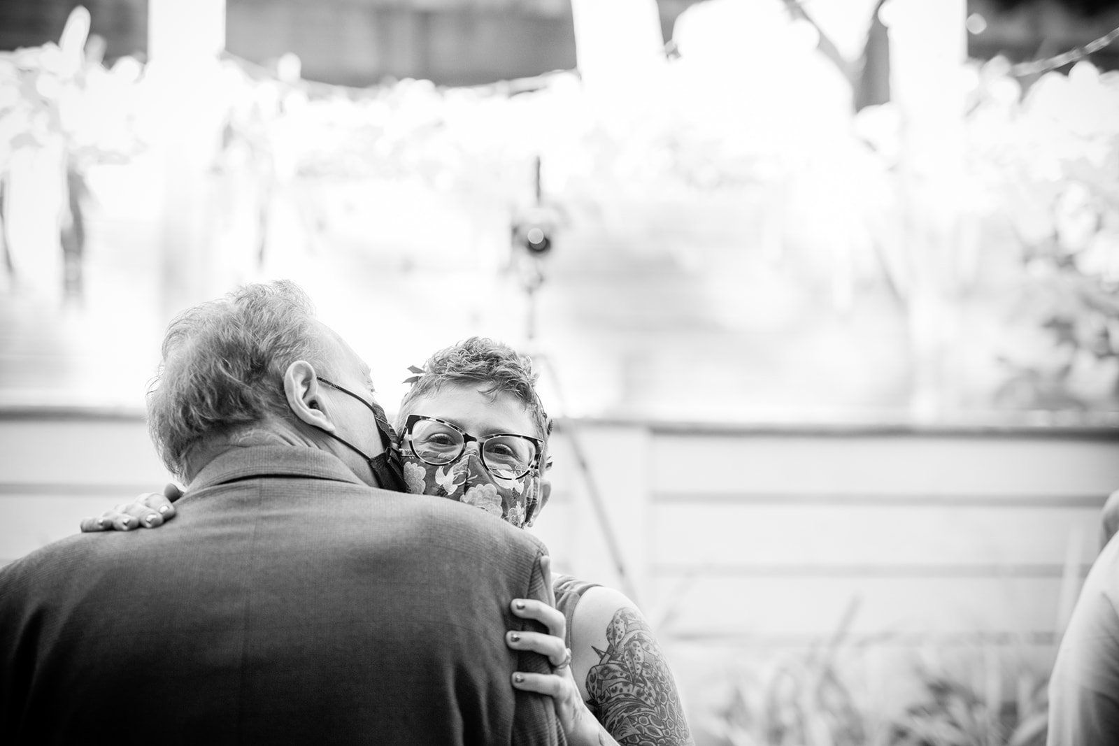 oakland backyard micro wedding, Portraits in the Park