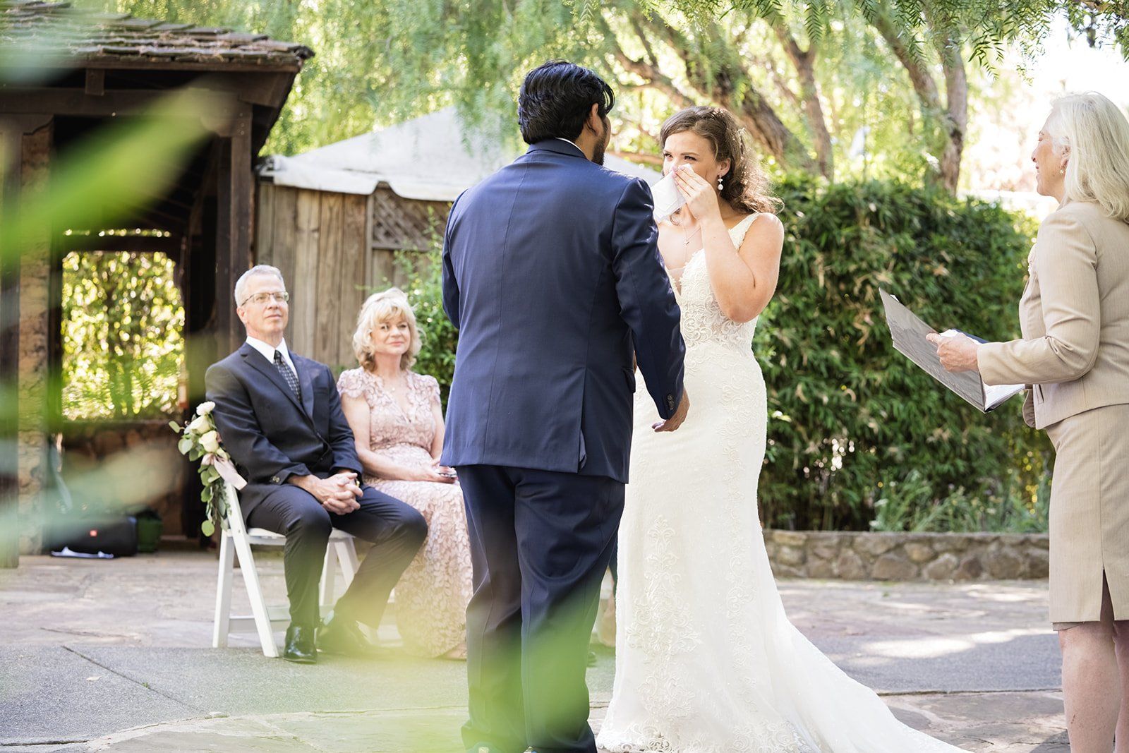 destination vineyard minimony planned from iowa cline 8 guests, The Ceremony