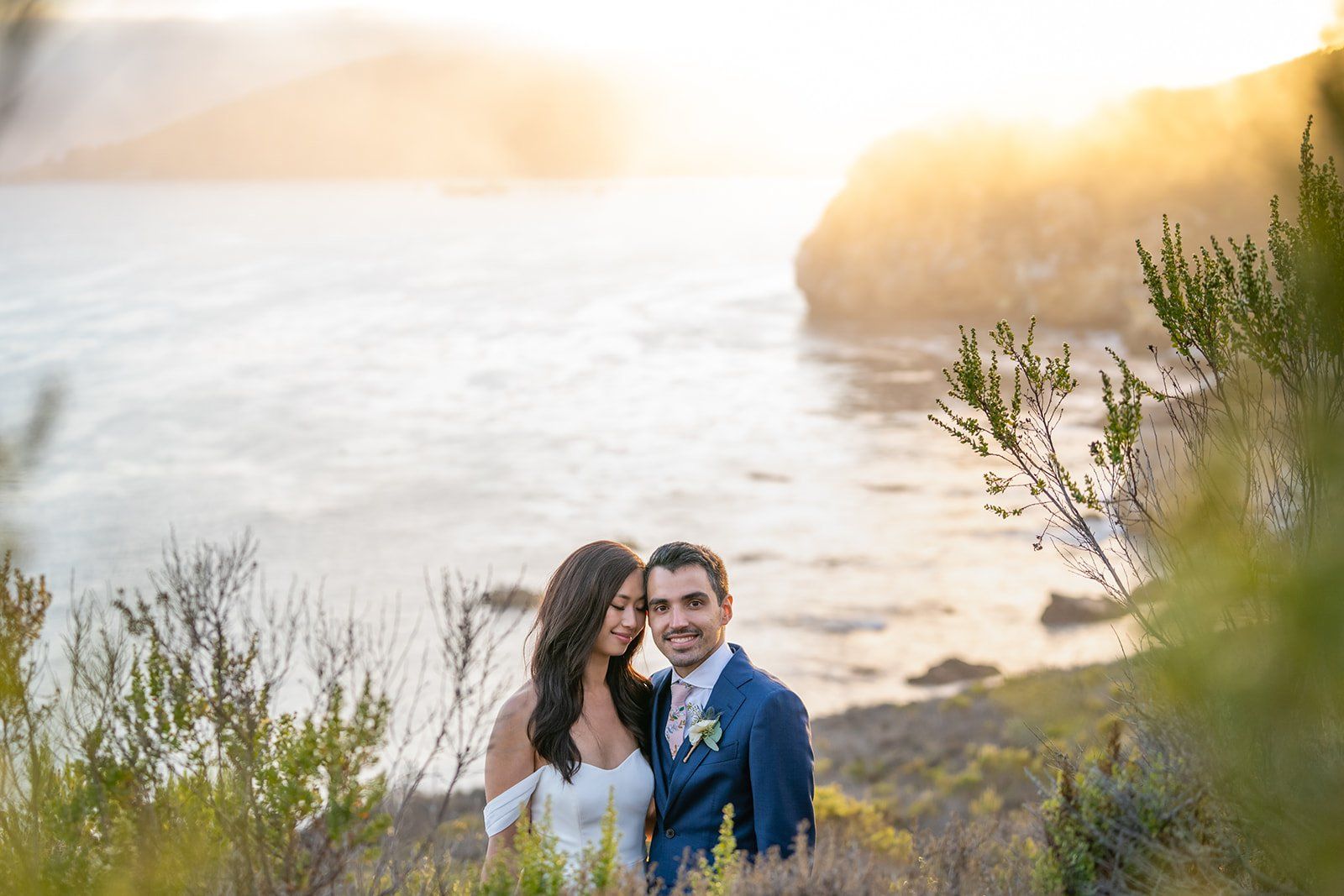 ranch-airbnb micro wedding with coastal views, SLO, A Drive to the Coast for a 9-Guest SLO Micro Wedding