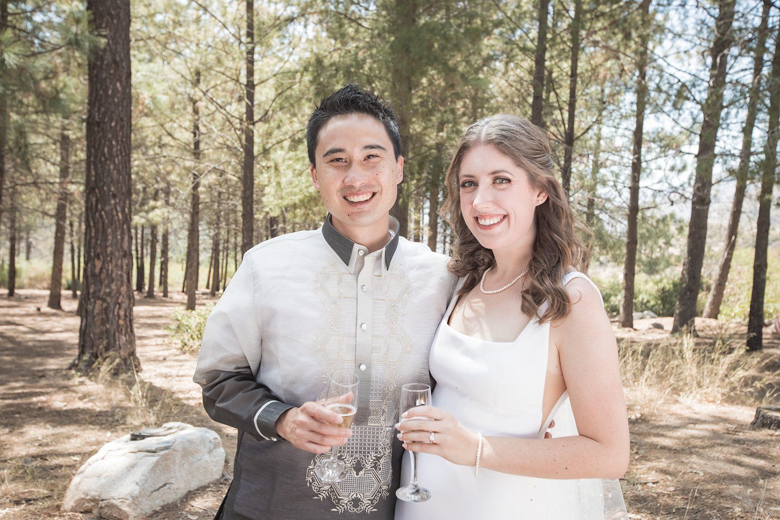 filipino-american micro wedding in the sequoias, Portraits Among the Sequoias