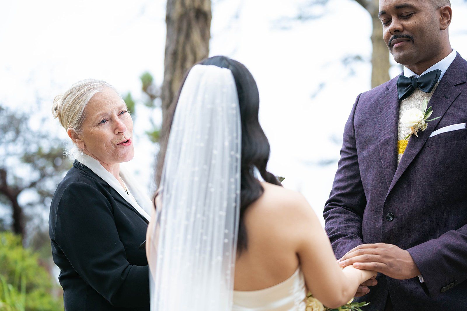 two-person elopement at wander anchor bay, A Gualala Coast Elopement. Walking In Together