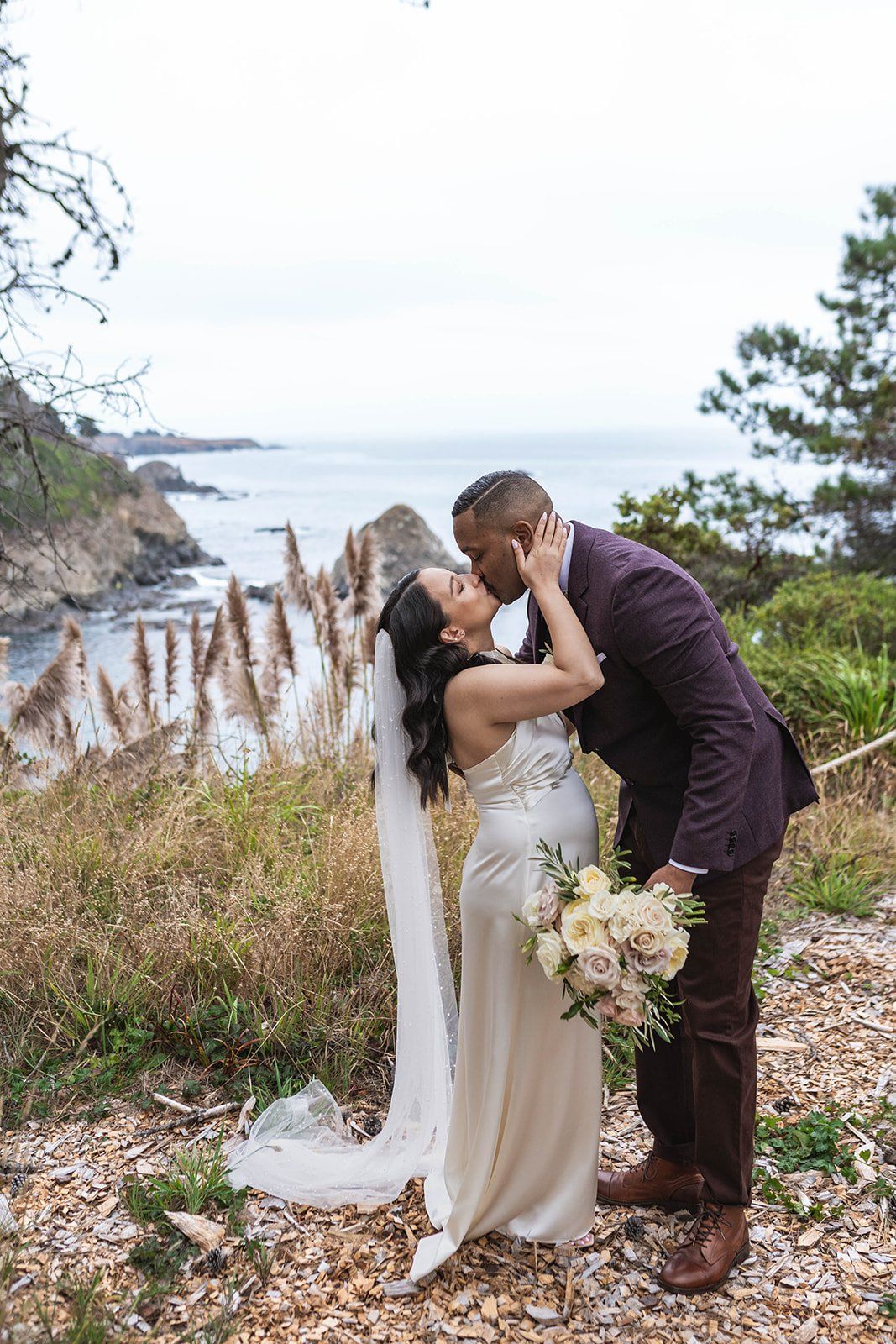 two-person elopement at wander anchor bay, Portraits on the Anchor Bay Coast