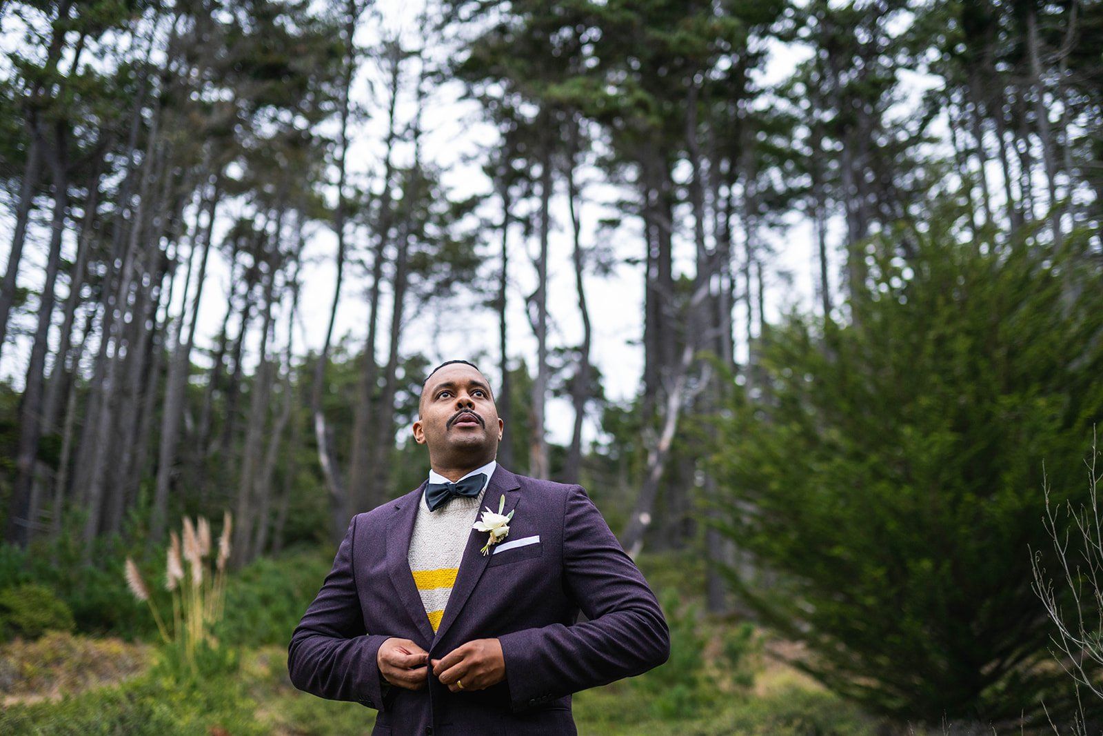 two-person elopement at wander anchor bay, Getting Ready for Their Two-Person Elopement at Anchor Bay