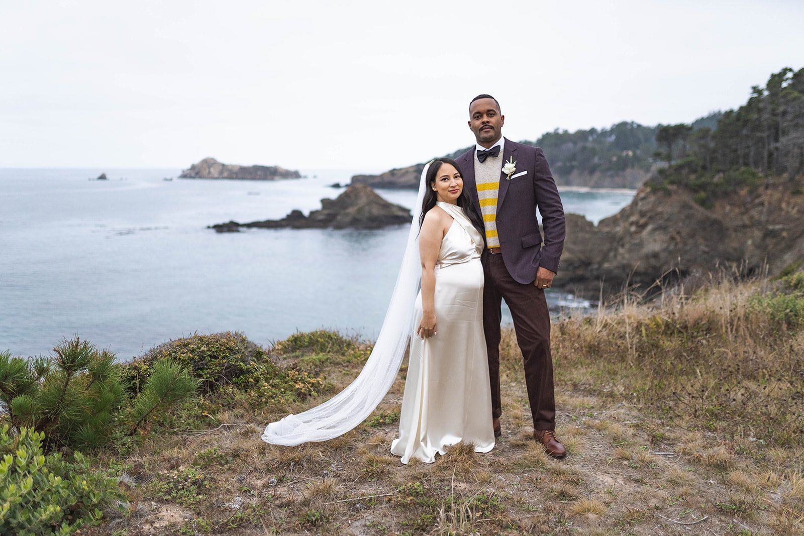 two-person elopement at wander anchor bay, Portraits on the Anchor Bay Coast