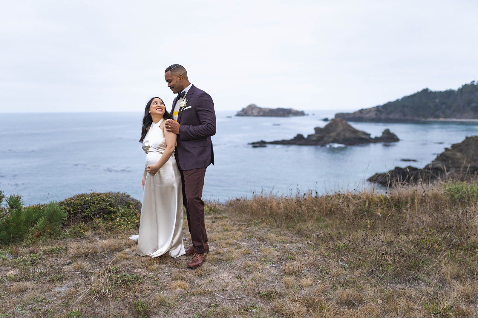 two-person elopement at wander anchor bay, Portraits on the Anchor Bay Coast