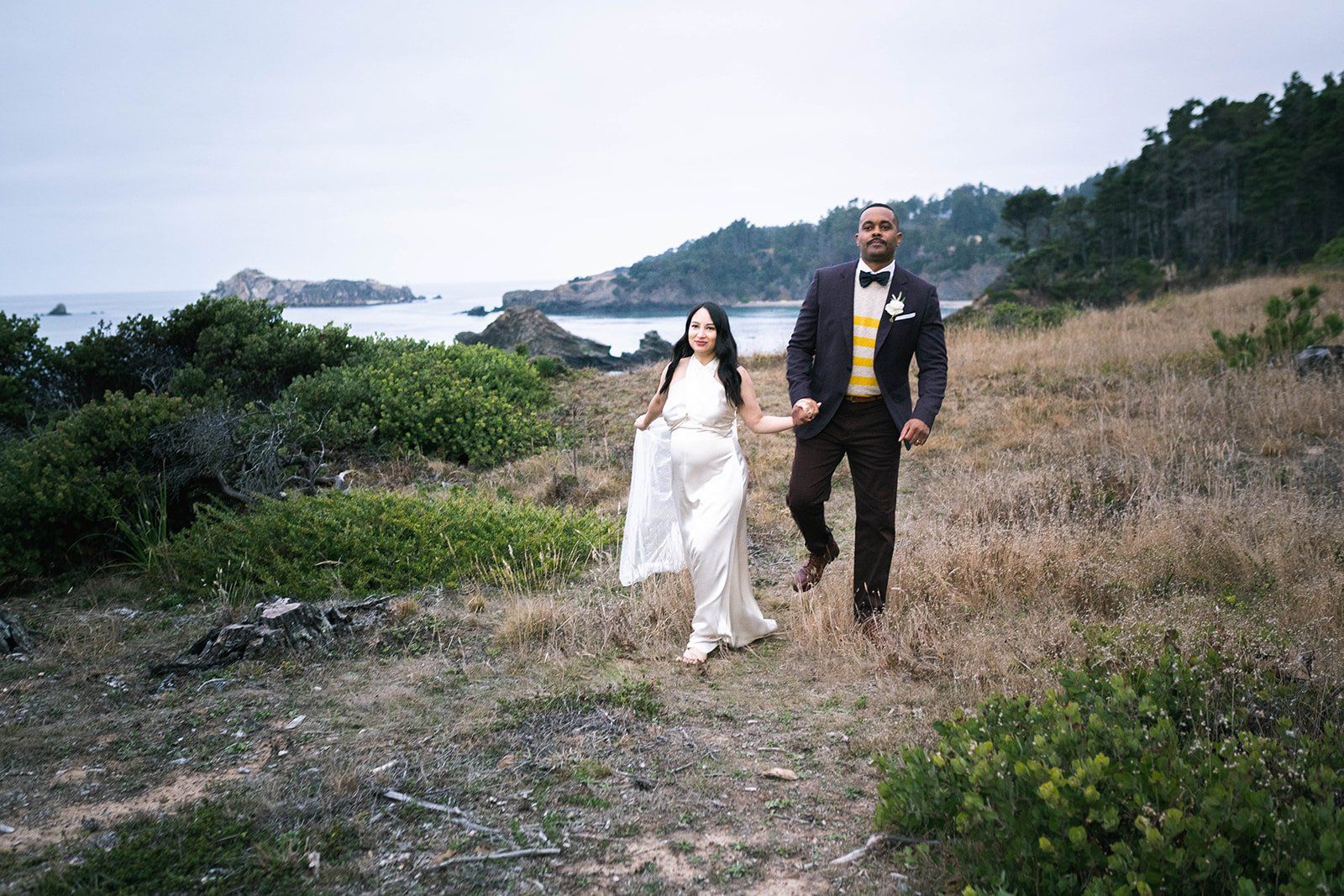 two-person elopement at wander anchor bay, Portraits on the Anchor Bay Coast