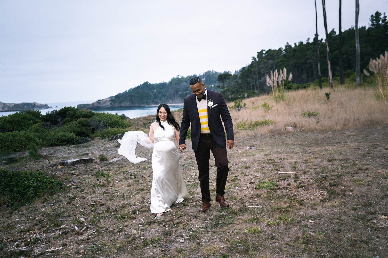 two-person elopement at wander anchor bay, Portraits on the Anchor Bay Coast