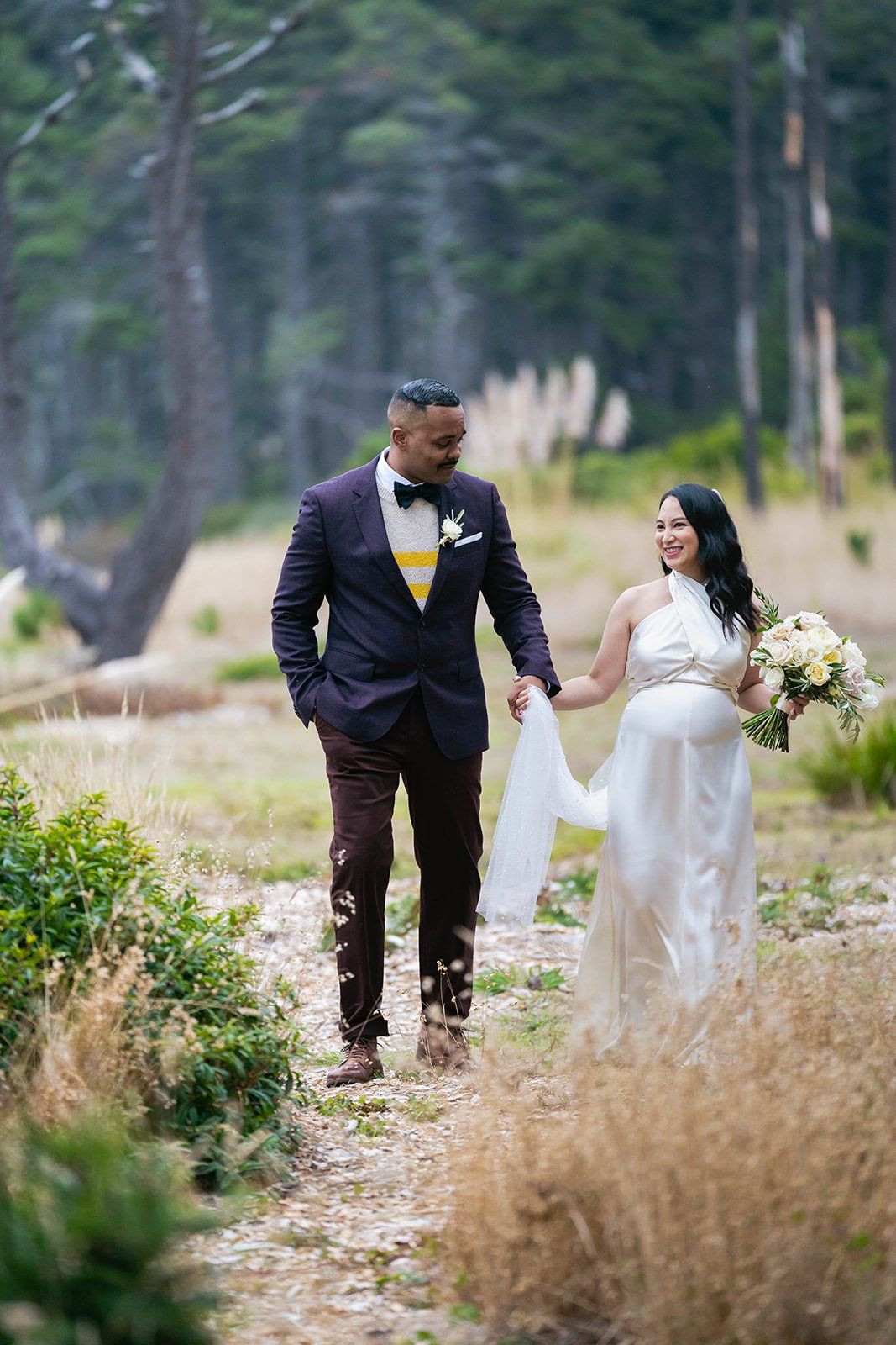 two-person elopement at wander anchor bay, Portraits on the Anchor Bay Coast