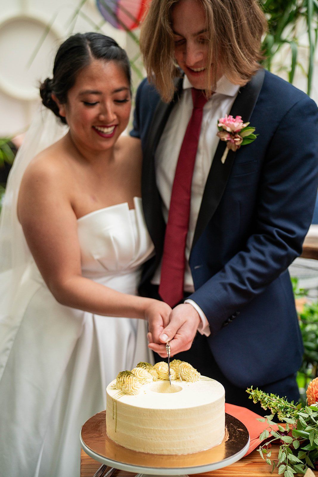 restaurant micro wedding at fable, sf, Portraits Under the Rotunda