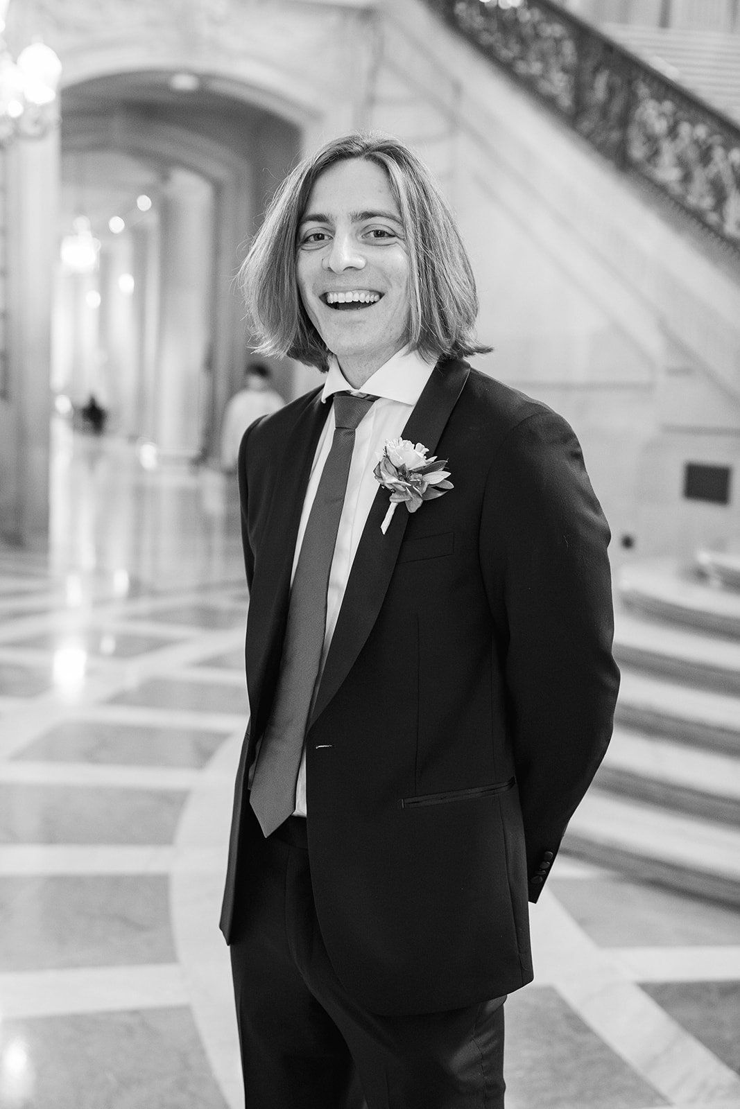 restaurant micro wedding at fable, sf, Portraits Under the Rotunda