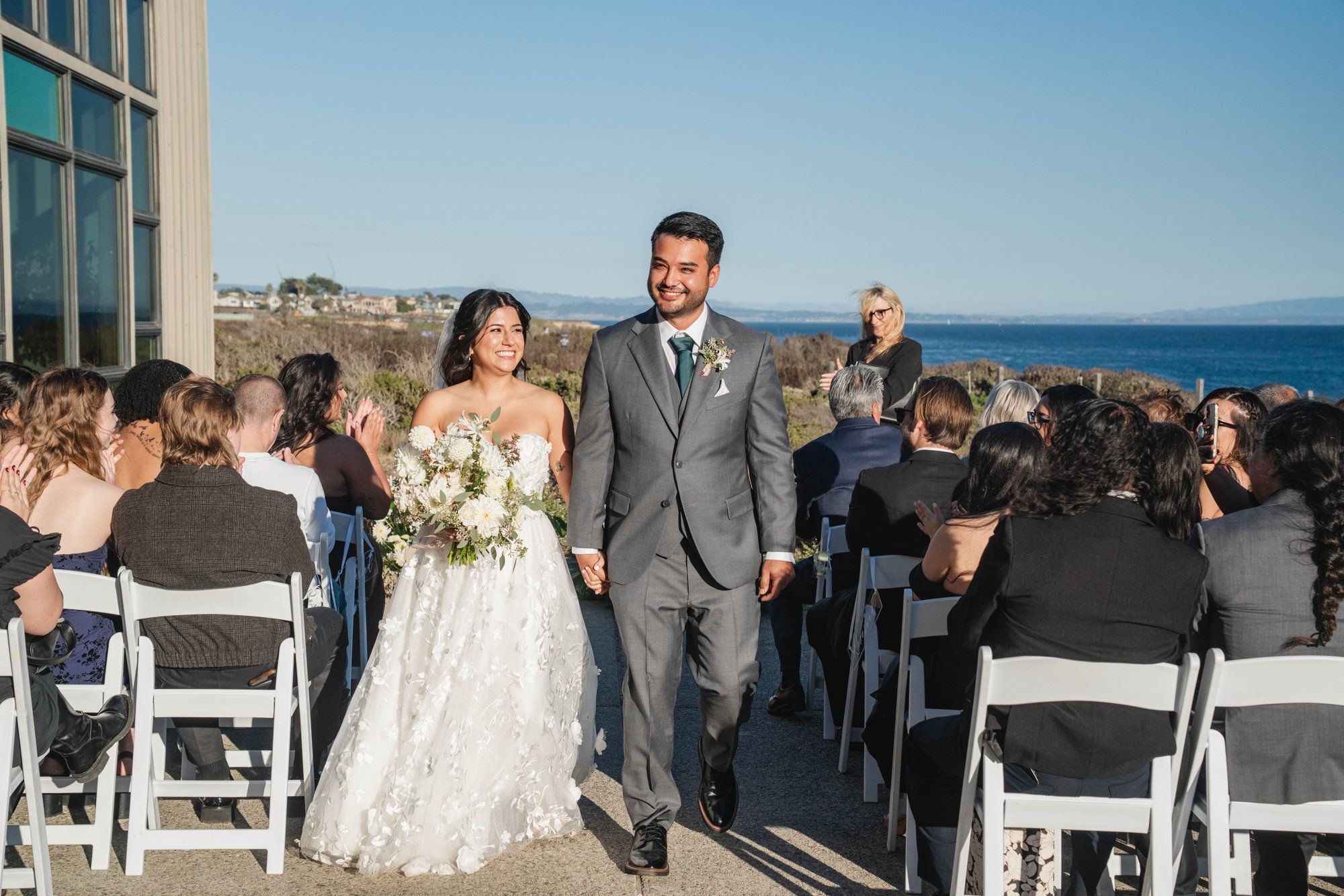 marine-center micro wedding at seymour center, santa cruz, Married on the Bluff, a Santa Cruz Aquarium Wedding at the Seymour Center