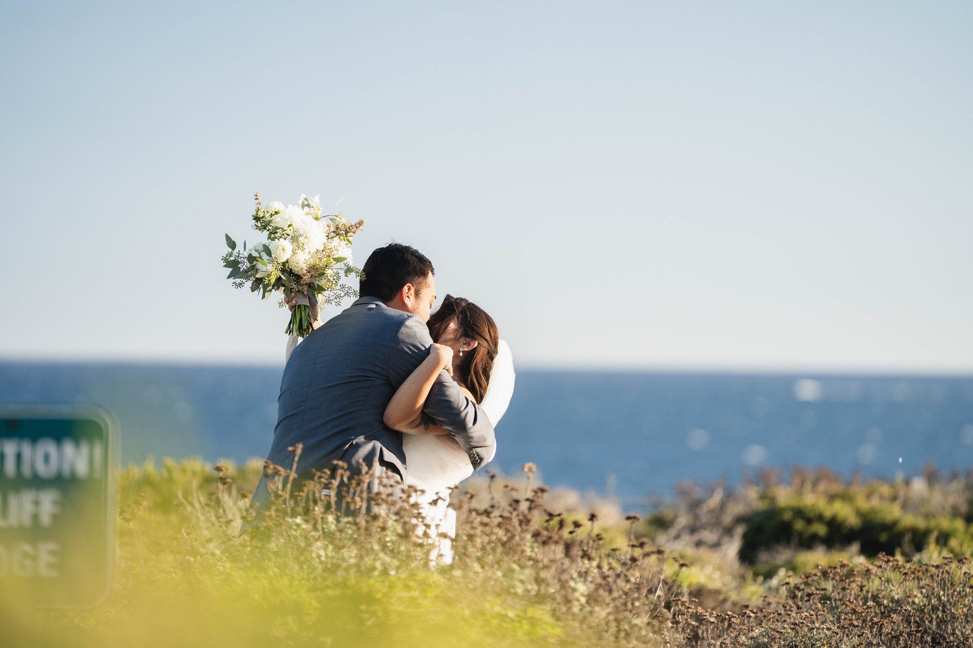 marine-center micro wedding at seymour center, santa cruz, Portraits Along the Oceanfront Science-Venue Coast