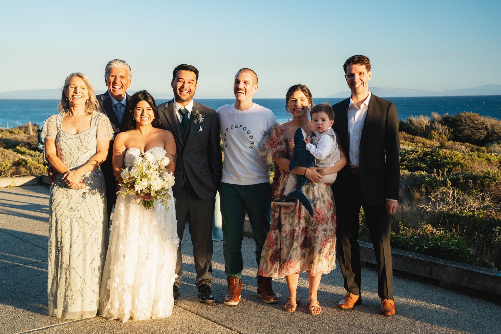 marine-center micro wedding at seymour center, santa cruz, Portraits Along the Oceanfront Science-Venue Coast