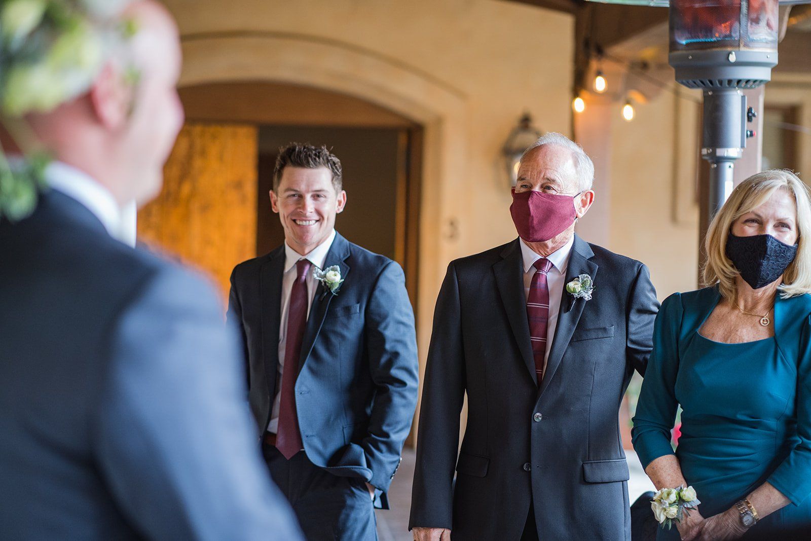 intimate carmel wedding at tehama golf club, Vows at Tehama, an Intimate Carmel Wedding at the Golf Club