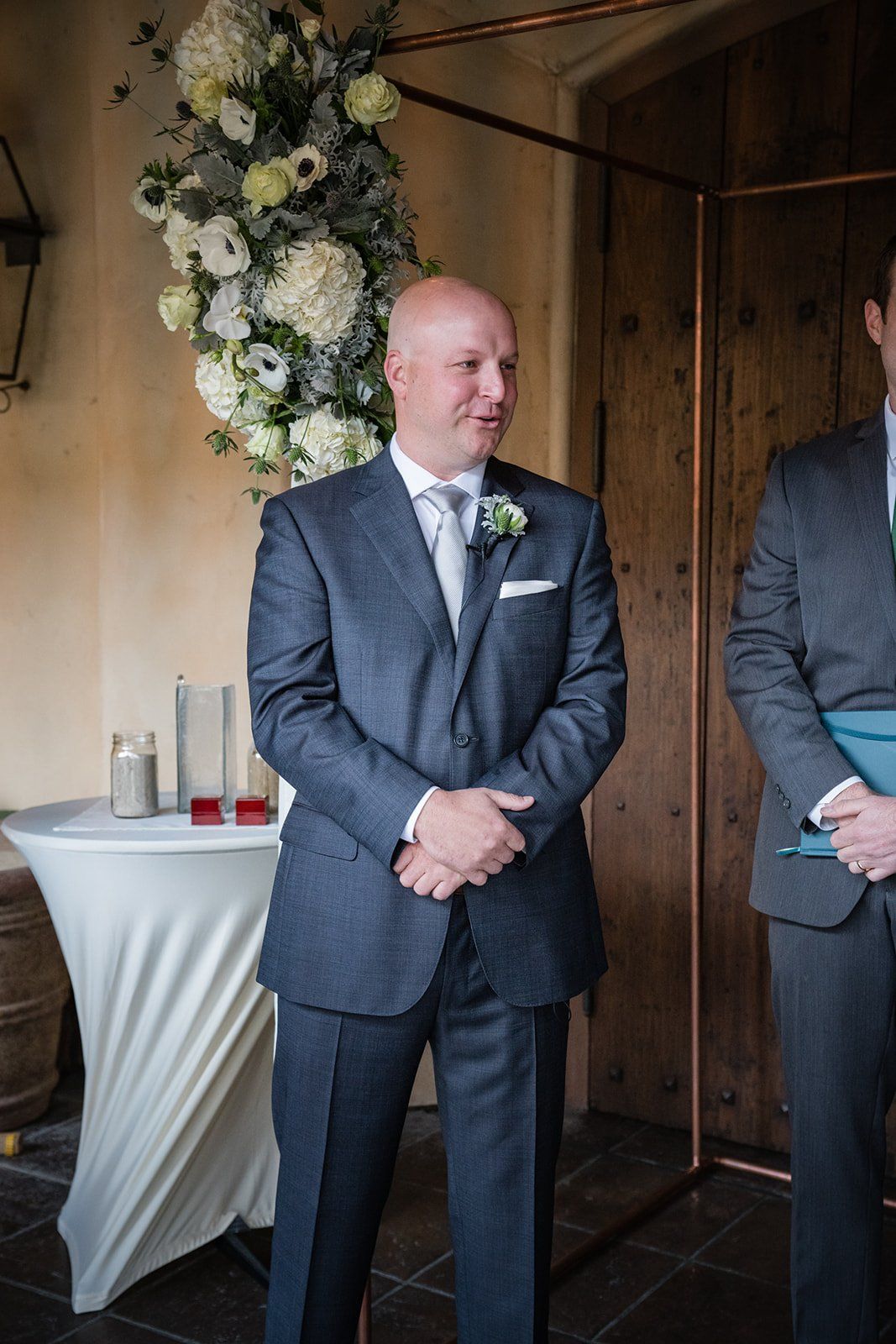 intimate carmel wedding at tehama golf club, Vows at Tehama, an Intimate Carmel Wedding at the Golf Club
