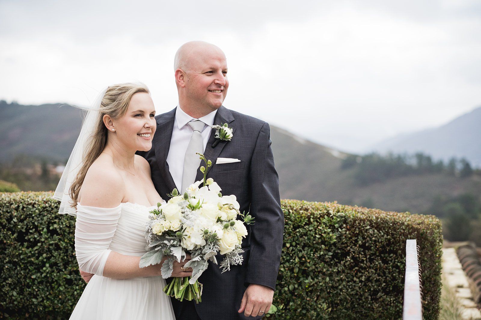 intimate carmel wedding at tehama golf club, On the Ridge Above Carmel Valley, a 9-Guest Carmel Golf Club Wedding